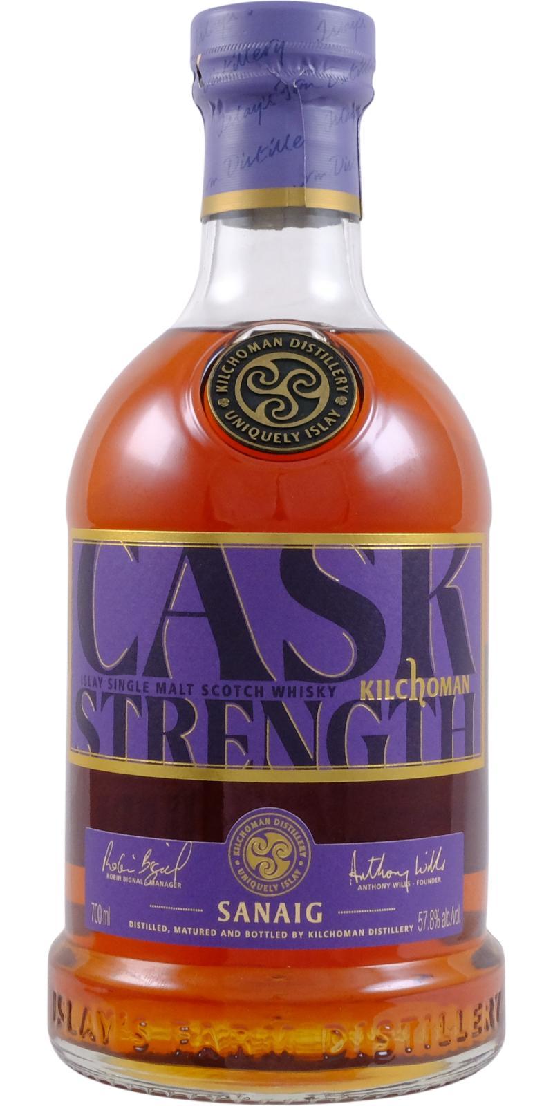 Kilchoman Sanaig  Cask Strength