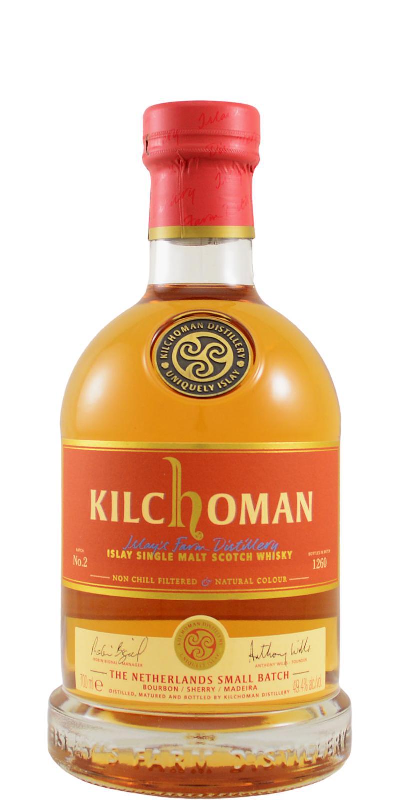 Kilchoman The Netherlands  Small Batch Release No. 2