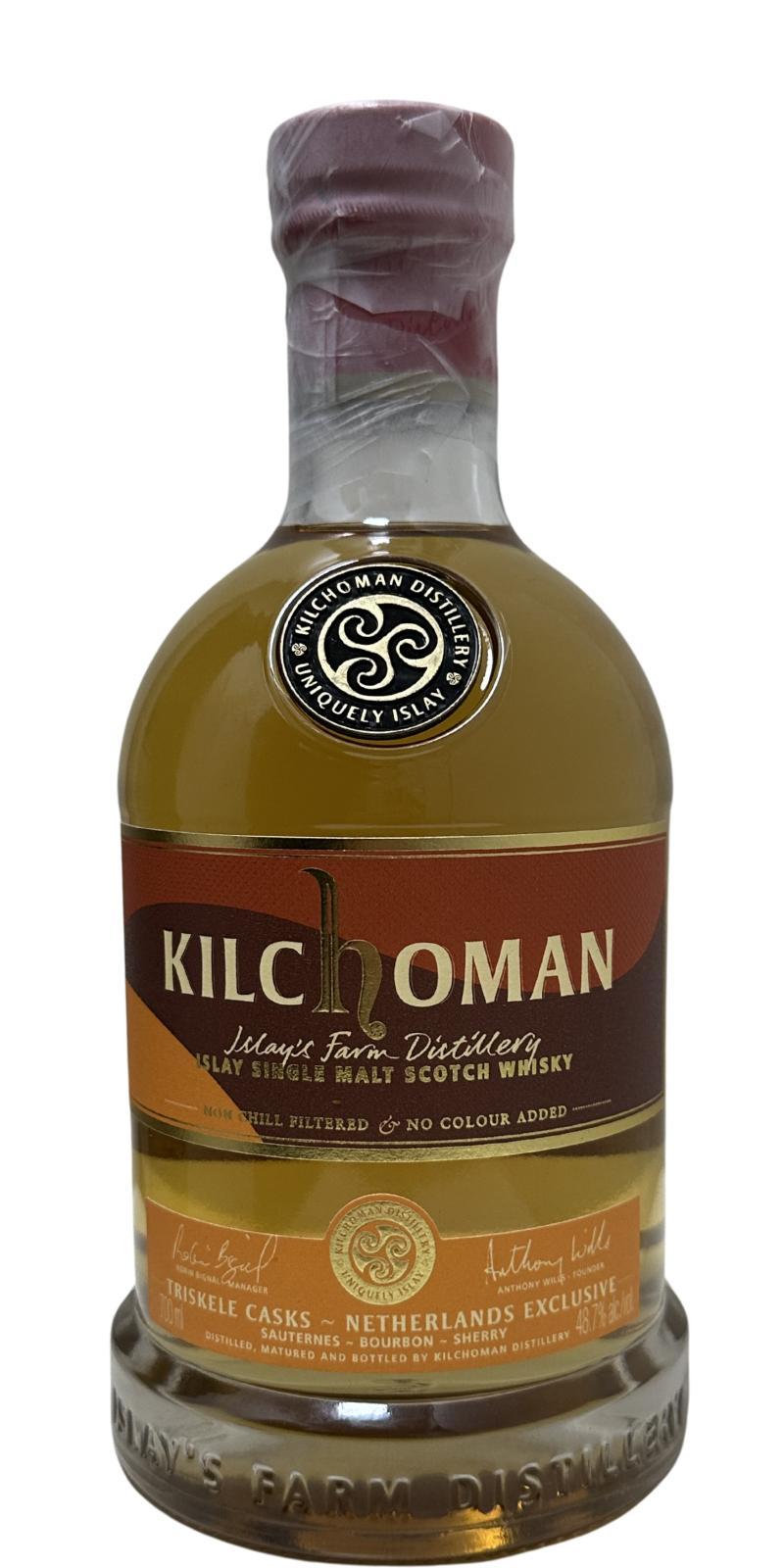 Kilchoman Triskele Casks - Netherlands Exclusive  Small Batch Release