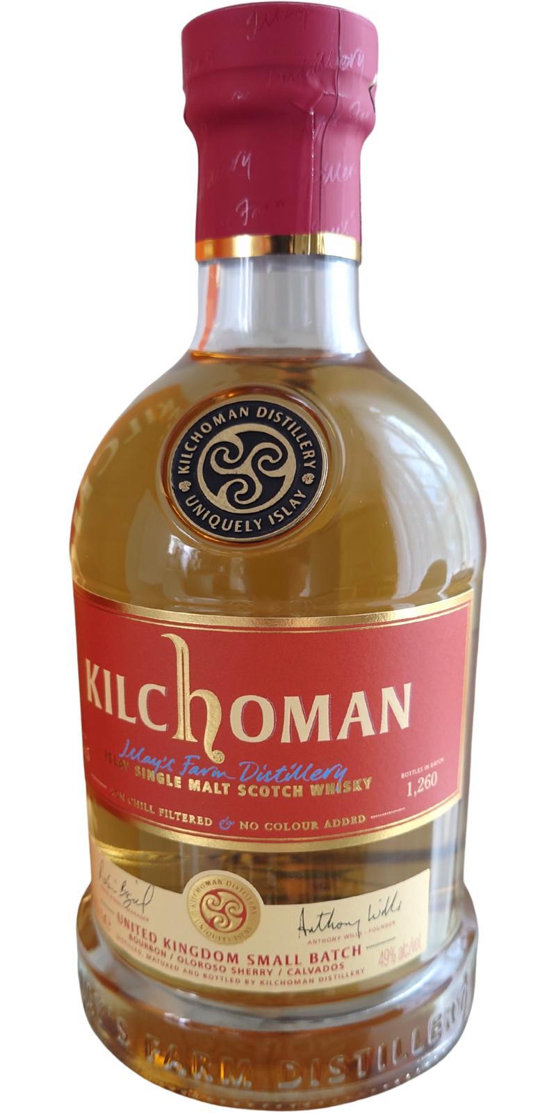 Kilchoman United Kingdom  Small Batch Release No. 5