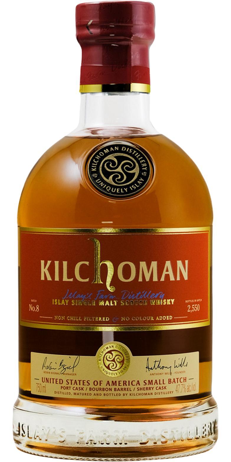 Kilchoman United States  Small Batch Release No. 8