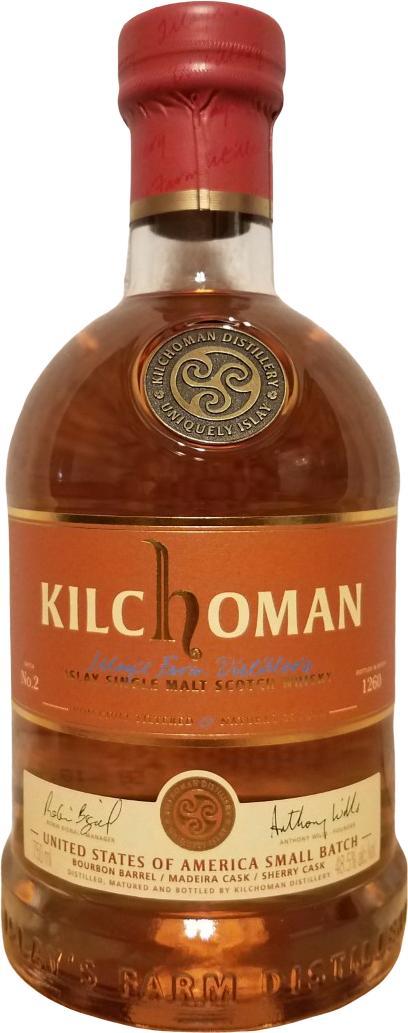 Kilchoman United States  Small Batch Release No. 2