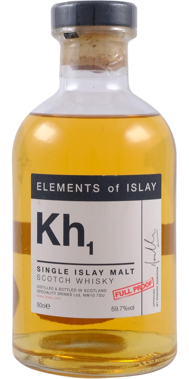 Kilchoman Kh1 SMS  Elements of Islay