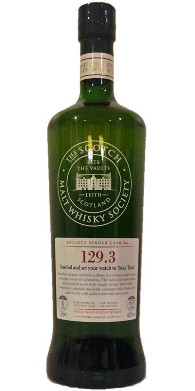 Kilchoman 2008 SMWS 129.3  Unwind and set your watch to 'Islay Time'