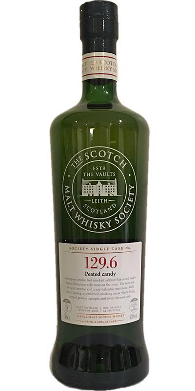 Kilchoman 2008 SMWS 129.6  Peated candy