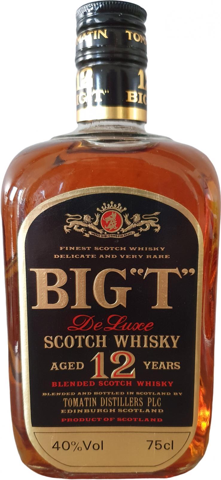 Big "T" 12-year-old De Luxe Scotch Whisky