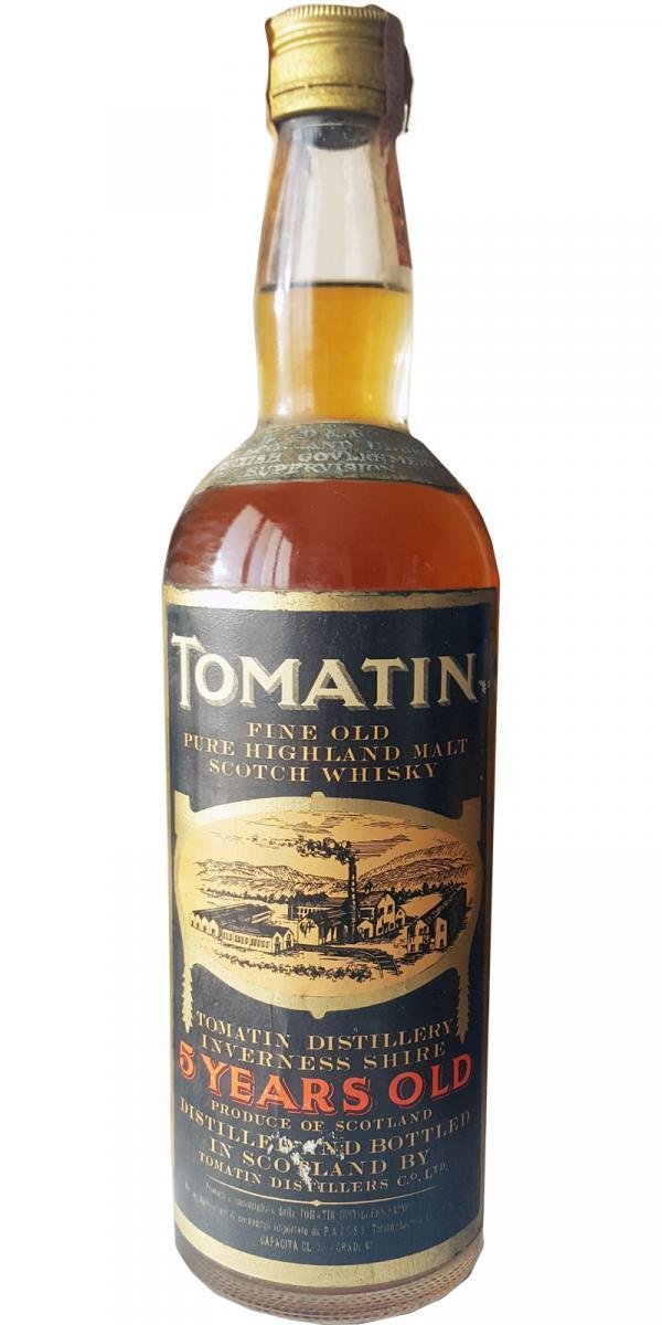Tomatin 05-year-old Fine Old Pure Highland Malt Scotch Whisky