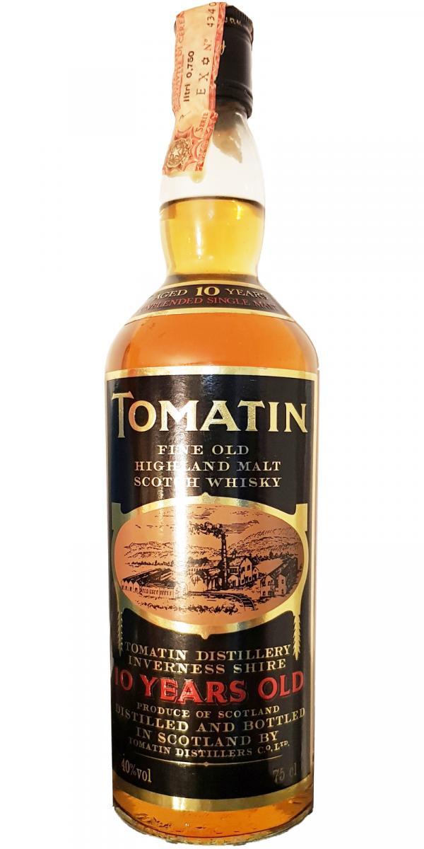 Tomatin 10-year-old Fine Old Highland Malt Scotch Whisky