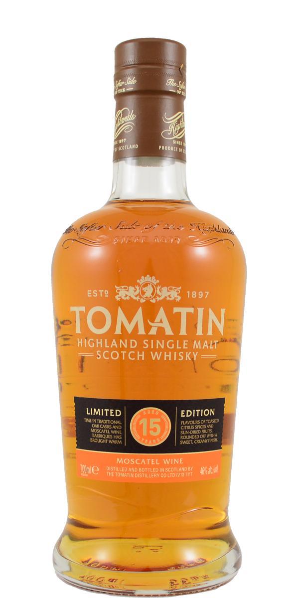 Tomatin 15-year-old Limited Edition - Moscatel Wine