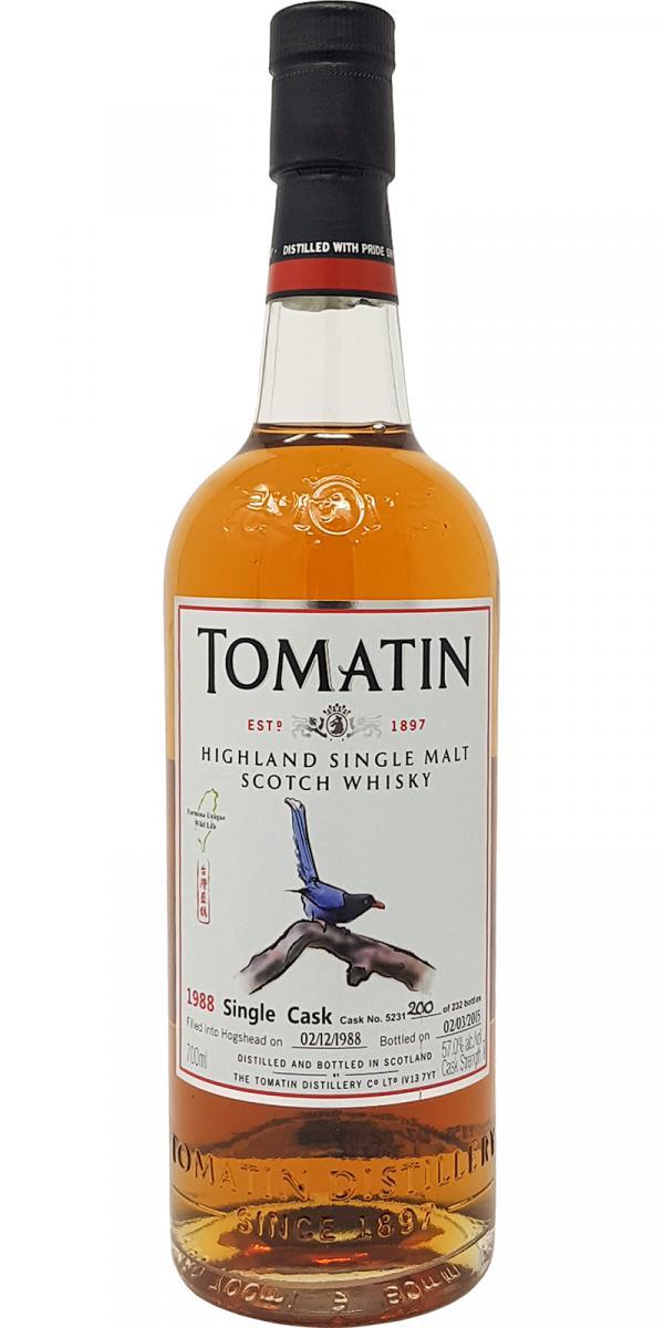 Tomatin 1988 Formosa Unique Wildlife Collection