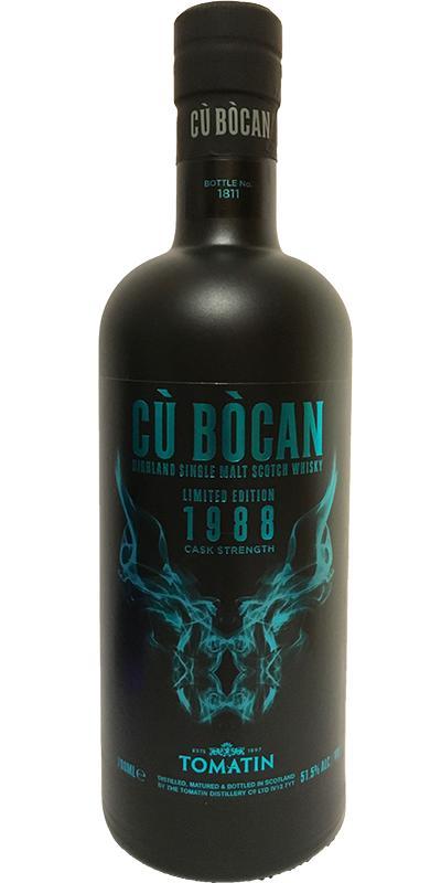 Tomatin 1988 Cù Bòcan Limited Edition