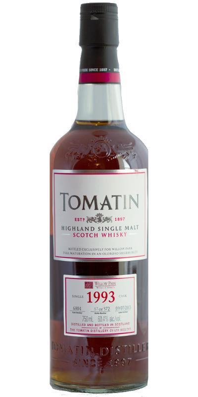 Tomatin 1993 Single Cask