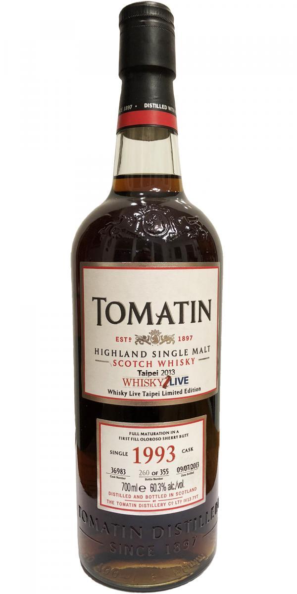 Tomatin 1993 Whisky Live Taipei 2013