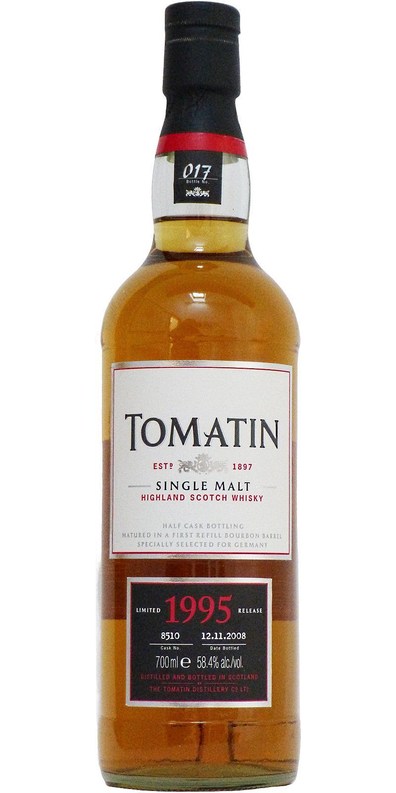 Tomatin 1995 Single Cask