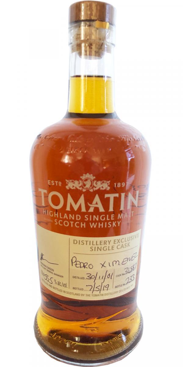 Tomatin 2001 Distillery Exclusive - Single Cask