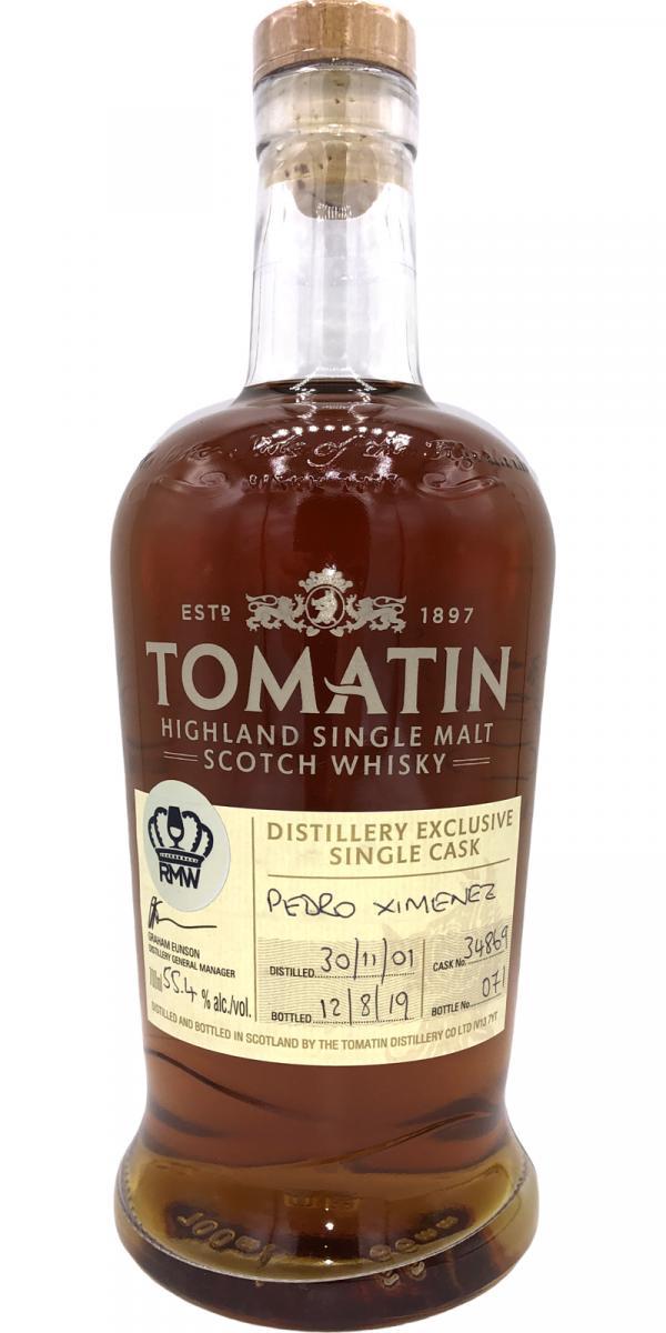 Tomatin 2001 Distillery Exclusive - Single Cask