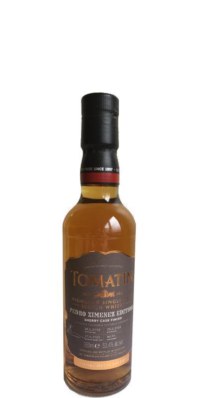 Tomatin 2002 Pedro Ximénez Edition