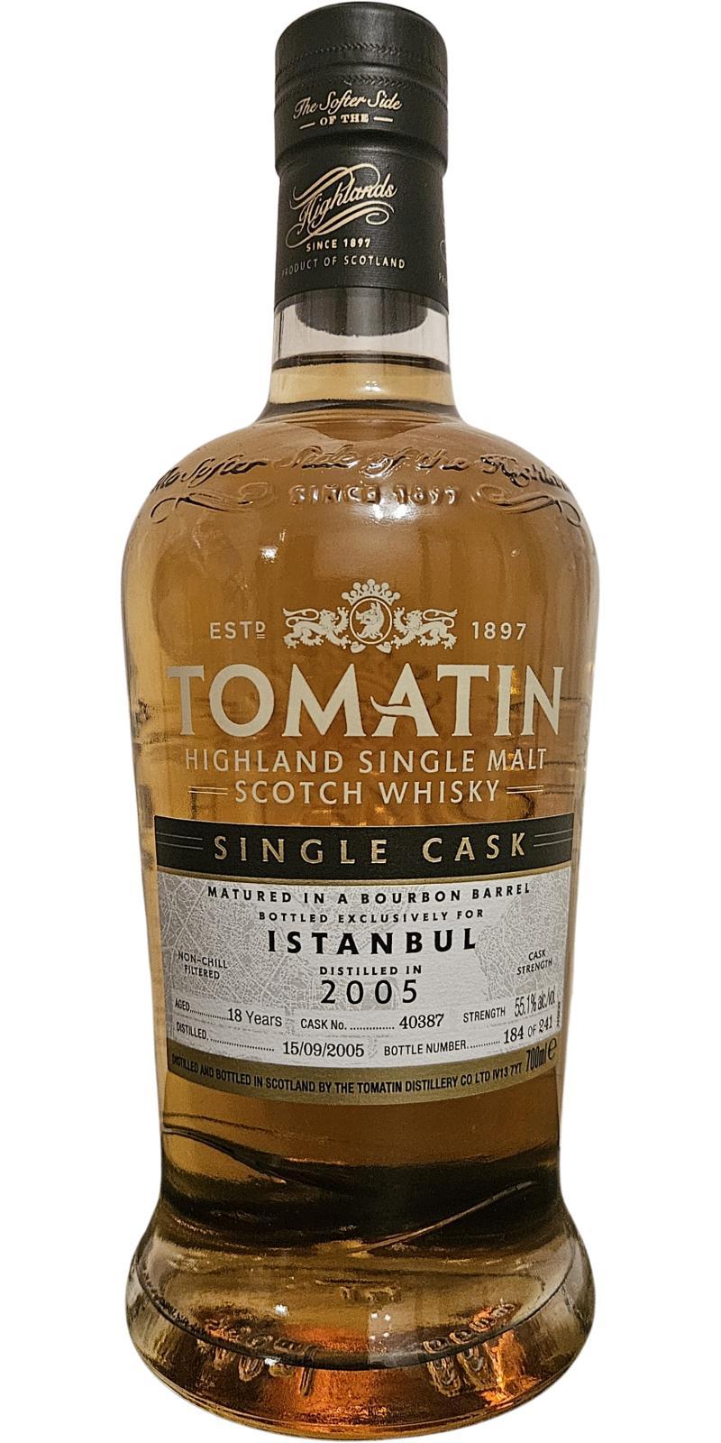 Tomatin 2005 Single Cask