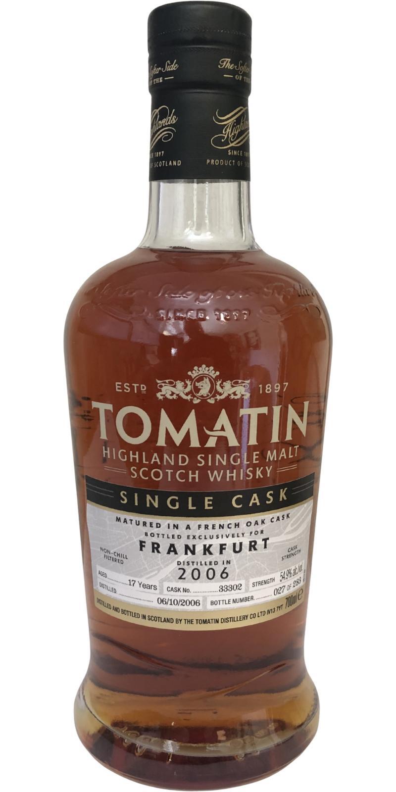 Tomatin 2006 Single Cask