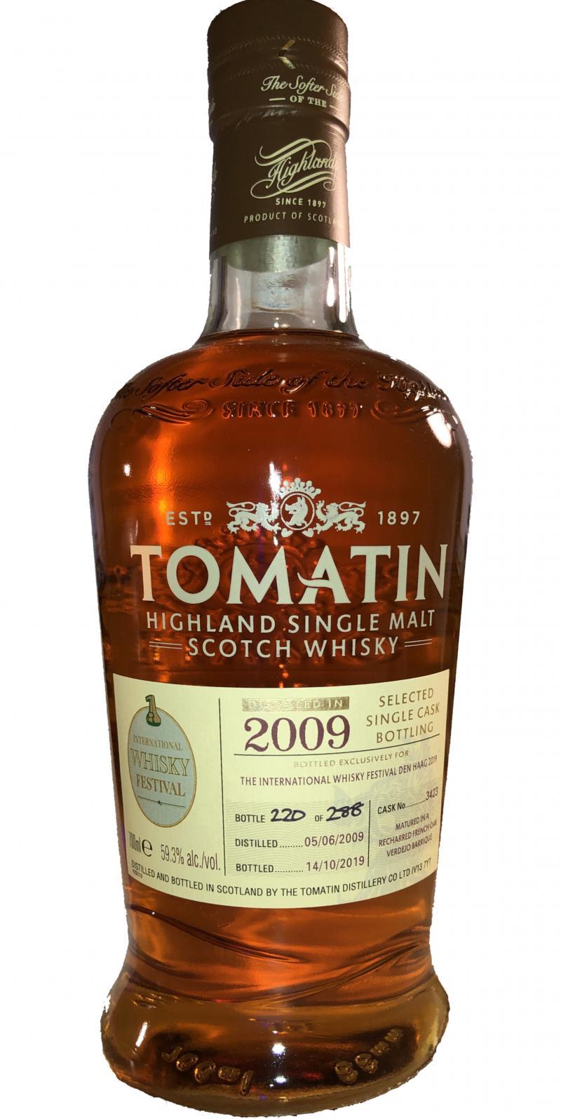 Tomatin 2009 Single Cask