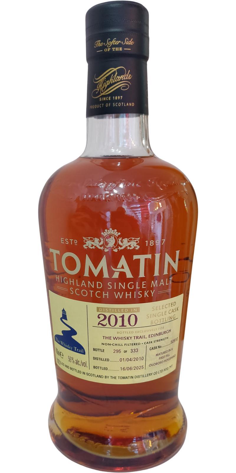 Tomatin 2010 The Whisky Trail