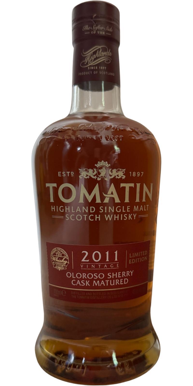 Tomatin 2011