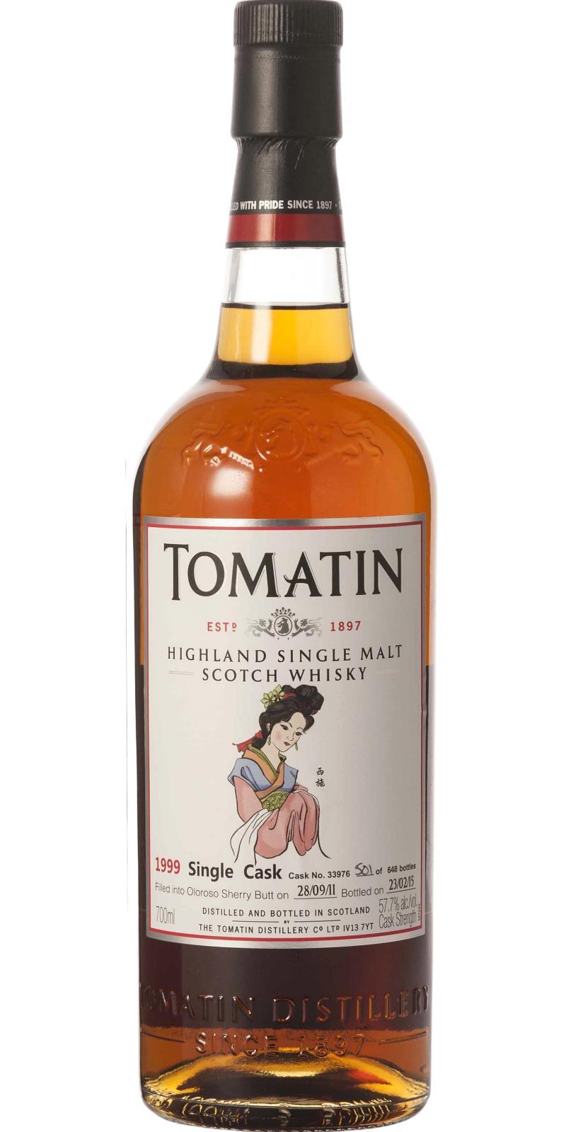 Tomatin 2011 西施 Chinese Beauties