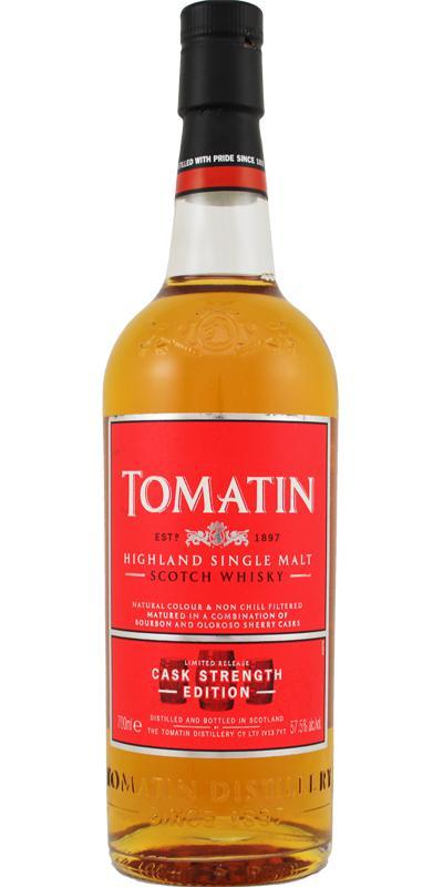 Tomatin Cask Strength Edition