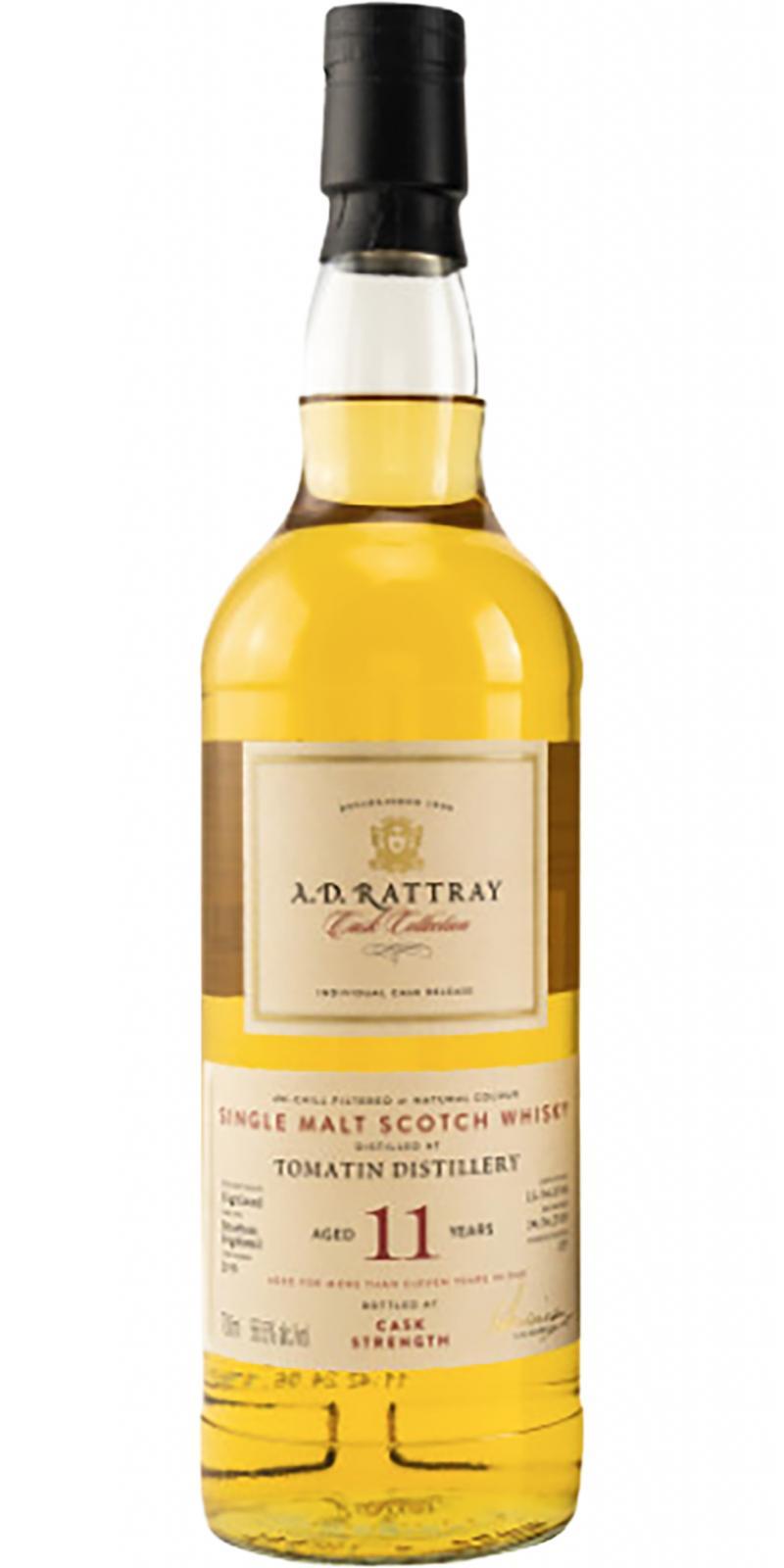 Tomatin 2008 DR Individual Cask Release