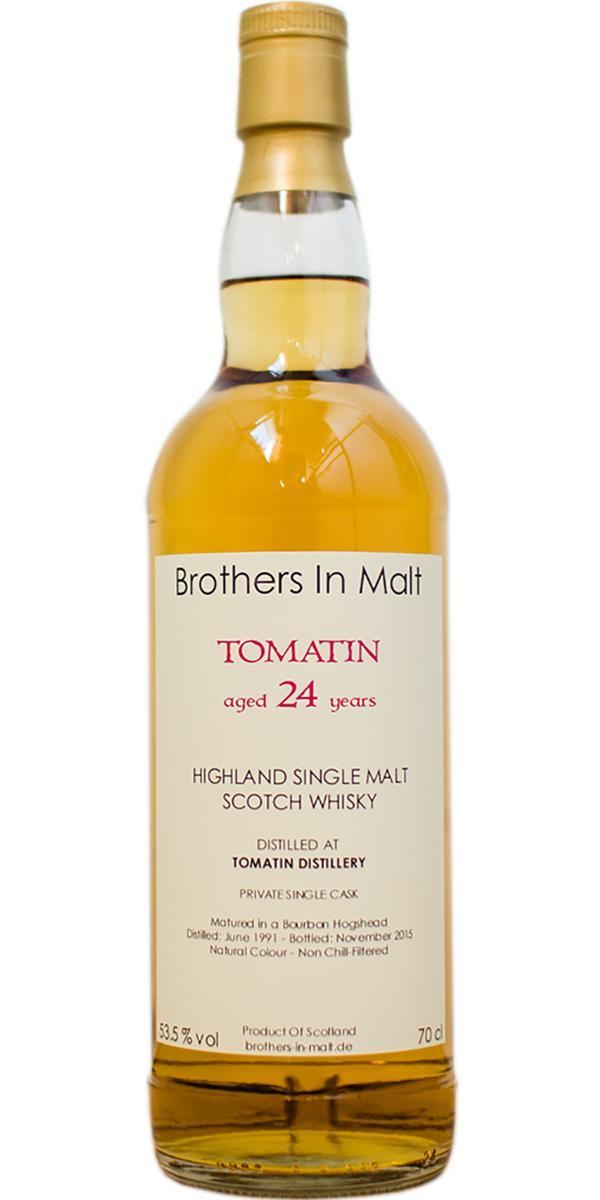 Tomatin 1991 BiM Private Cask