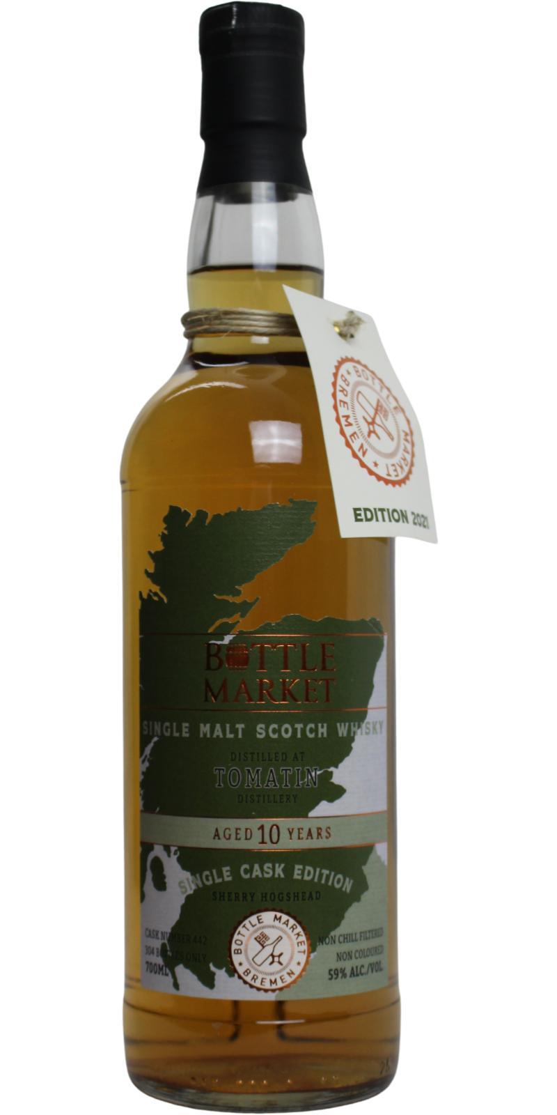 Tomatin 2008 C&S Bottle Market Bremen 2021