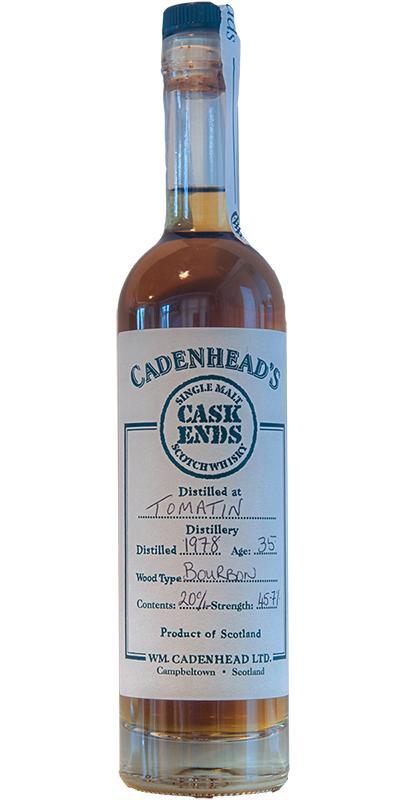 Tomatin 1978 CA Cask Ends