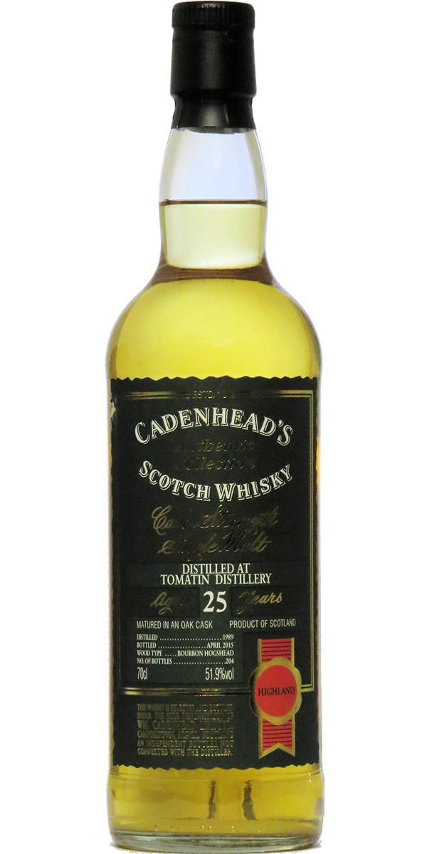 Tomatin 1989 CA Authentic Collection