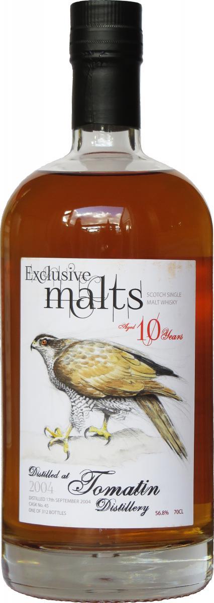 Tomatin 2004 CWC Exclusive Malts