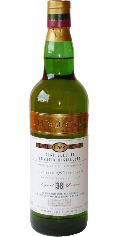 Tomatin 1962 DL The Old Malt Cask