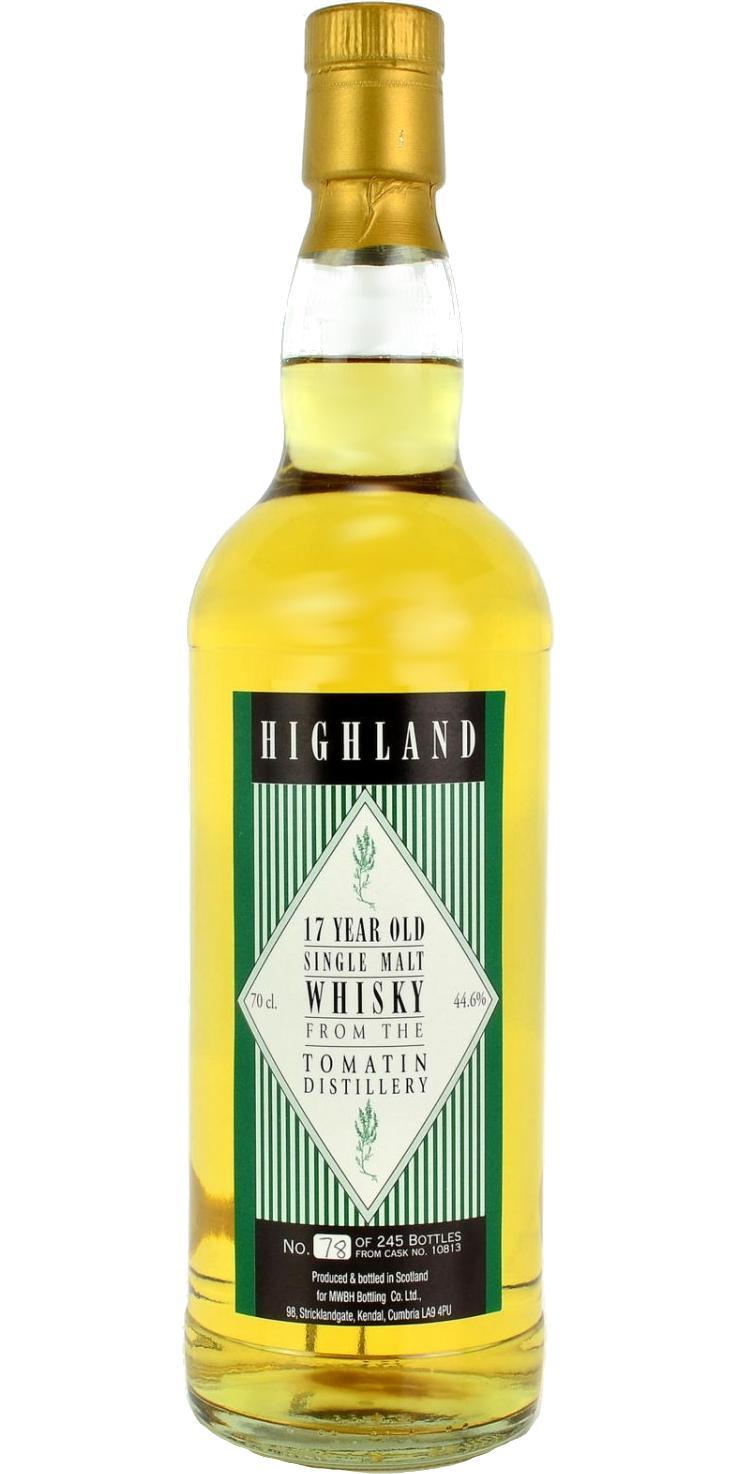 Tomatin 17-year-old DrDr