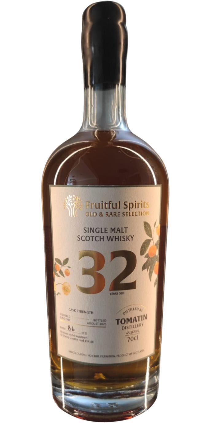 Tomatin 1991 FrSp Old and Rare Selection