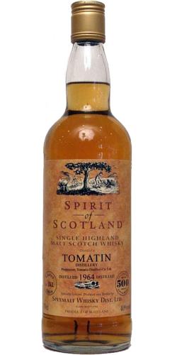 Tomatin 1964 GM Spirit of Scotland - Celebrating 500 years of Scotch Whisky