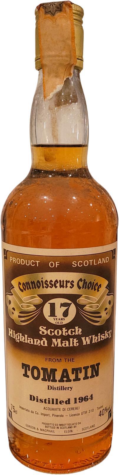 Tomatin 1964 GM Connoisseurs Choice