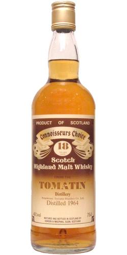 Tomatin 1964 GM Connoisseurs Choice