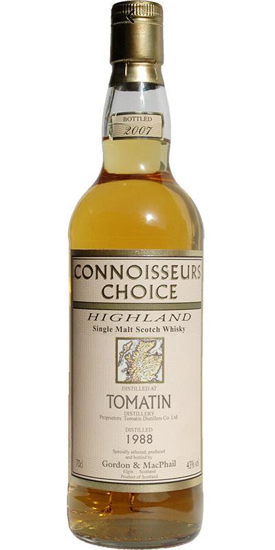 Tomatin 1988 GM Connoisseurs Choice