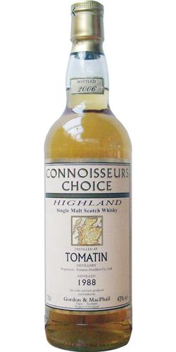 Tomatin 1988 GM Connoisseurs Choice