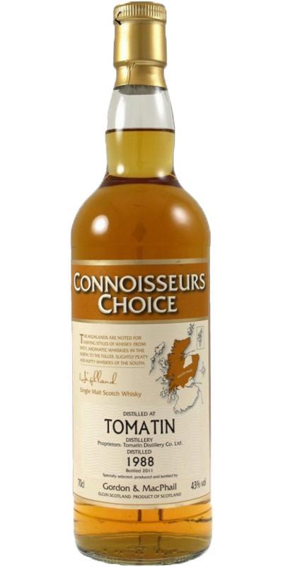 Tomatin 1988 GM Connoisseurs Choice