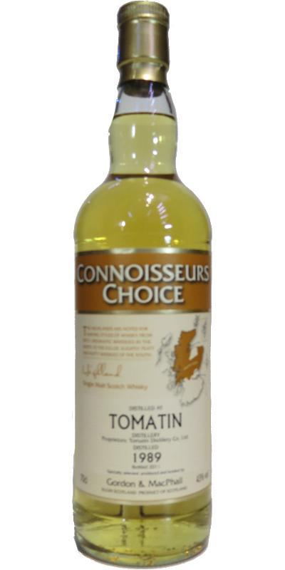 Tomatin 1989 GM Connoisseurs Choice