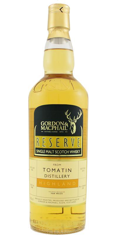 Tomatin 2006 GM Reserve