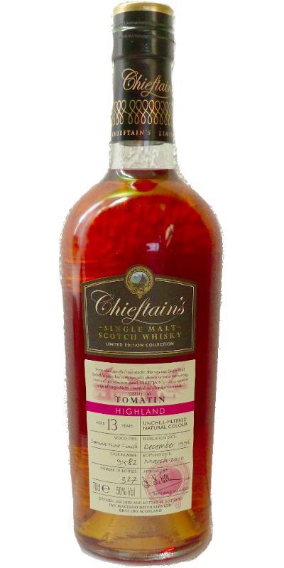Tomatin 1996 IM Chieftain's