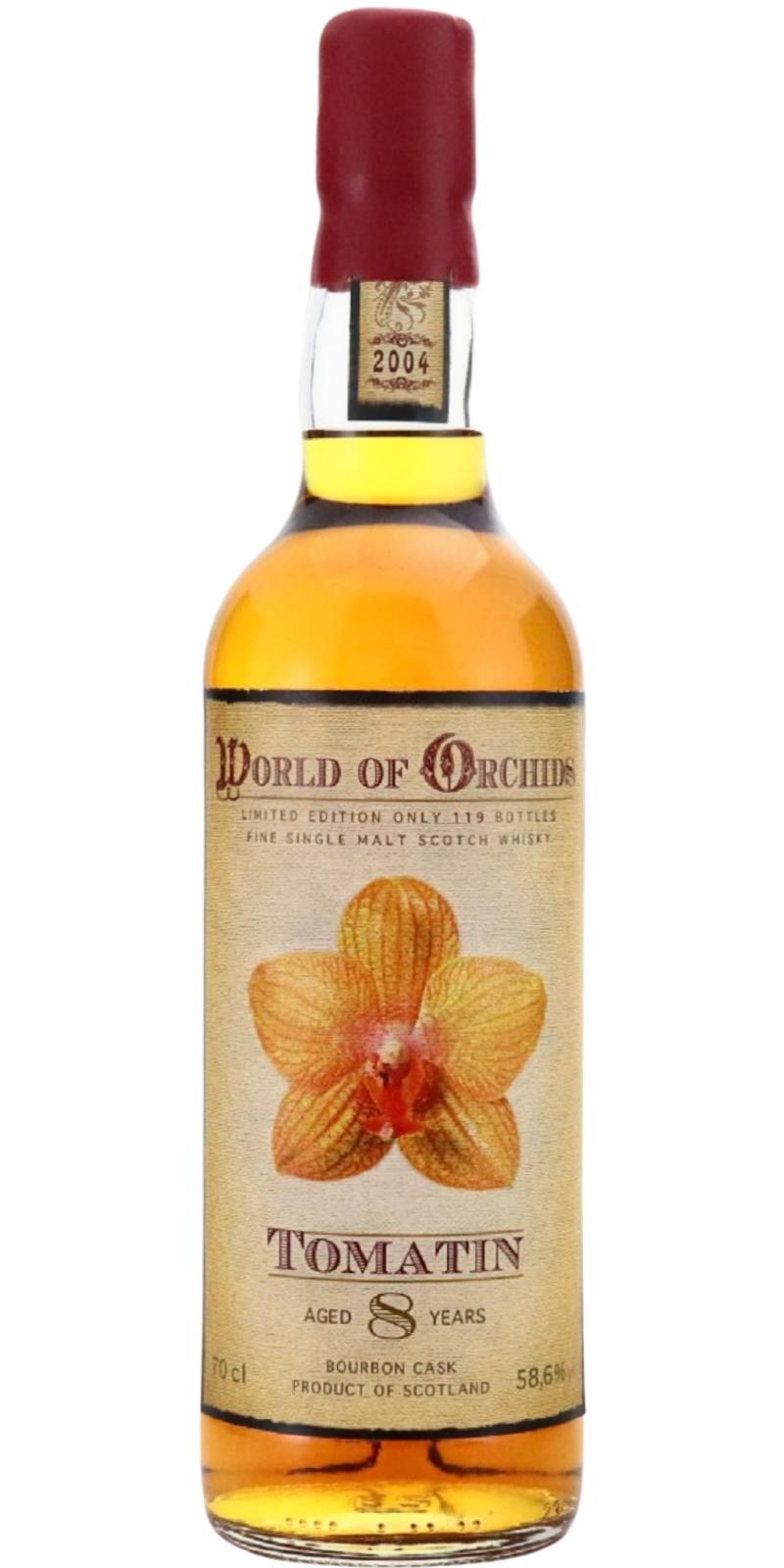 Tomatin 08-year-old JW World of Orchids