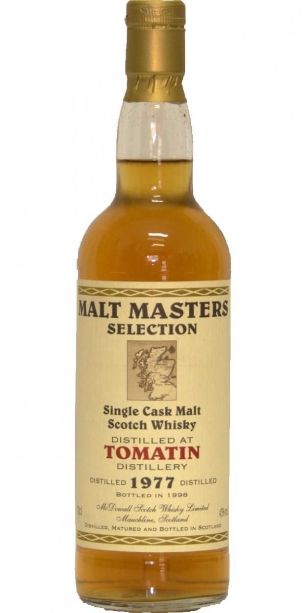 Tomatin 1977 McD Malt Masters Selection