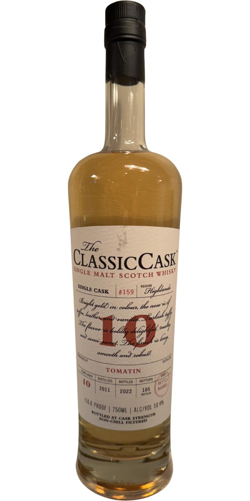 Tomatin 2011 TCC Single Cask