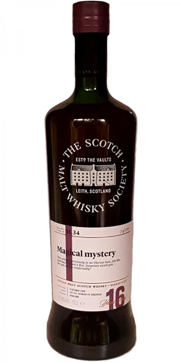 Tomatin 2000 SMWS 11.34 Magical mystery
